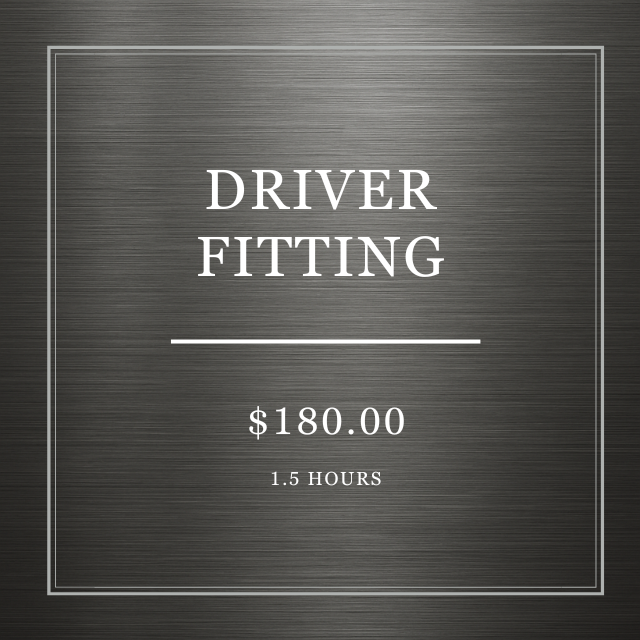 Driver Fitting - Jeff Shuster Golf