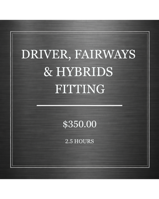 Driver, Fairways & Hybrids Fitting - Jeff Shuster Golf
