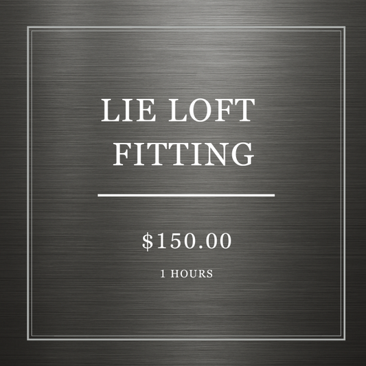 Lie/Loft Fitting