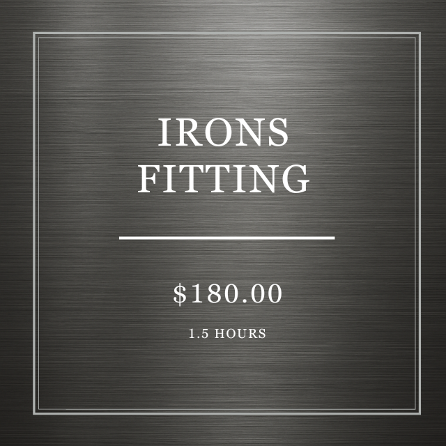 Irons Fitting - Jeff Shuster Golf