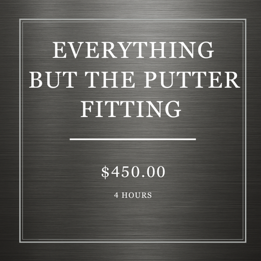 Giftcard - Everything But The Putter Fitting - Jeff Shuster Golf