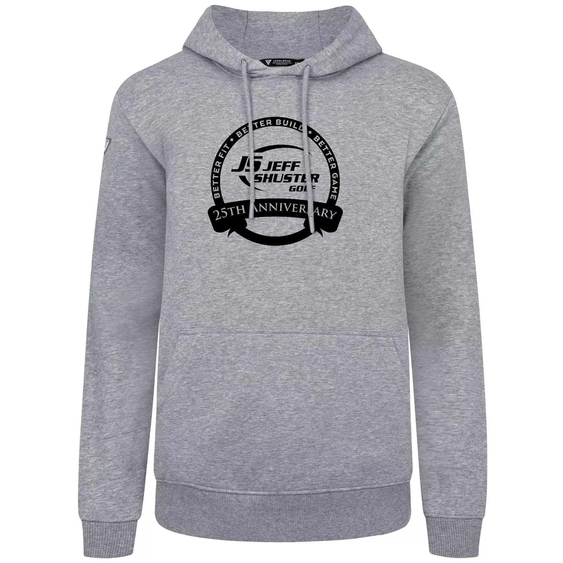 Jeff Shuster Golf Hoodie - Heather Pebble - Jeff Shuster Golf