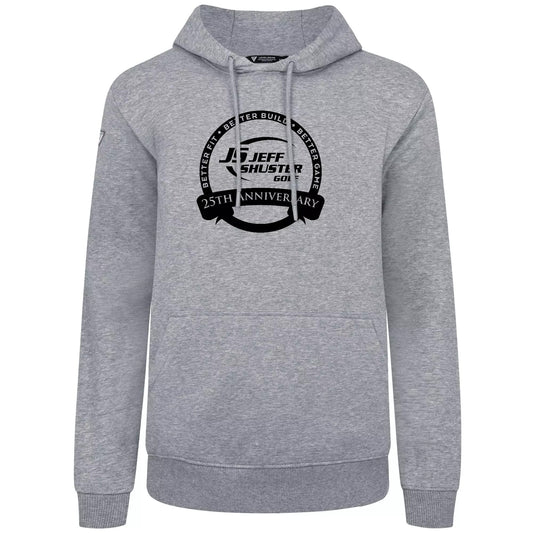Jeff Shuster Golf Hoodie - Heather Pebble - Jeff Shuster Golf