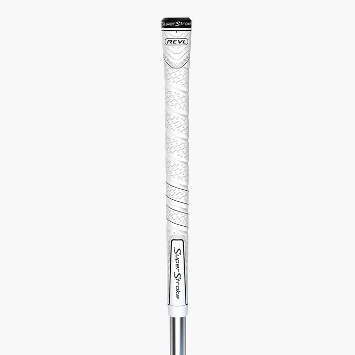 Super Stroke - REVL Comfort - White - Jeff Shuster Golf